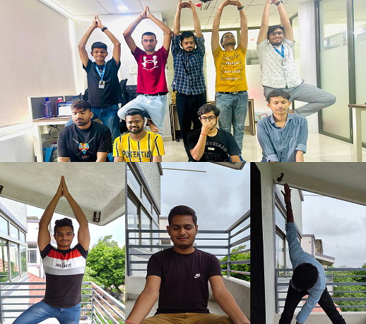 Strateworks Yoga Day celebration